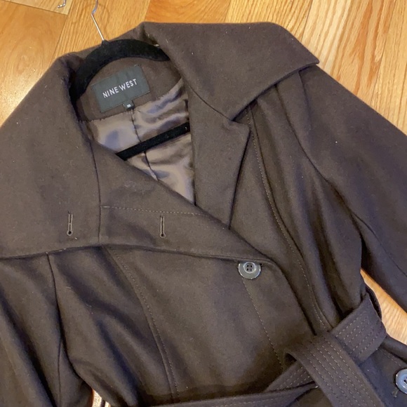 Nine West 3/4 length wool coat - Picture 2 of 8